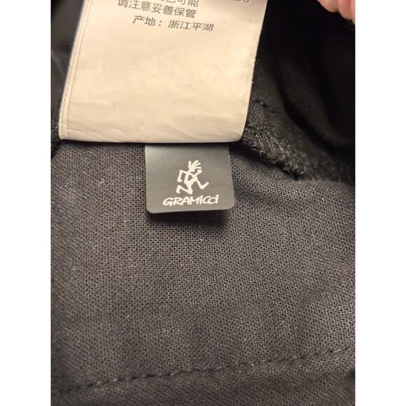 Gramicci Men’s Black Belted Pants Size Medium Gently Used Outdoor Hiking - Picture 6 of 7